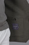 Mens Lightweight Organic Cotton Linen Knitted Blazer Olive-Blazer-Paul James Knitwear-M-Regular-Urbanheer