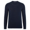 Mens Lighweight Cotton V-Neck Jumper-Jumper-Paul James Knitwear-S-Black-Urbanheer