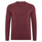 Mens Lighweight Cotton V-Neck Jumper-Jumper-Paul James Knitwear-S-Tawny Port-Urbanheer