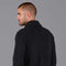 Mens Midweight 100% Cotton Shawl Collar Cardigan Black-Cardigan-Paul James Knitwear-S-Black-Urbanheer