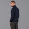 Mens Midweight 100% Cotton Shawl Collar Cardigan Navy-Cardigan-Paul James Knitwear-S-Navy-Urbanheer