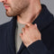 Mens Midweight 100% Cotton Shawl Collar Cardigan Navy-Cardigan-Paul James Knitwear-S-Navy-Urbanheer