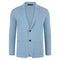 Mens Midweight Cotton Deconstructed Knitted Blazer Pale Blue-Blazer-Paul James Knitwear-S-Regular-Urbanheer