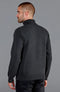 Mens Midweight Cotton Fitted Submariner Roll Neck Jumper Anthracite Grey-Jumper-Paul James Knitwear-S-Anthracite Grey-Urbanheer