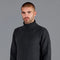 Mens Midweight Cotton Fitted Submariner Roll Neck Jumper Anthracite Grey-Jumper-Paul James Knitwear-S-Anthracite Grey-Urbanheer