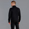 Mens Midweight Cotton Fitted Submariner Roll Neck Jumper Black-Jumper-Paul James Knitwear-S-Black-Urbanheer