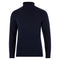 Mens Midweight Cotton Fitted Submariner Roll Neck Jumper Navy-Jumper-Paul James Knitwear-S-Navy-Urbanheer
