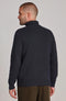 Mens Midweight Cotton Fitted Submariner Roll Neck Jumper Navy-Jumper-Paul James Knitwear-S-Navy-Urbanheer