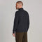 Mens Midweight Cotton Fitted Submariner Roll Neck Jumper Navy-Jumper-Paul James Knitwear-S-Navy-Urbanheer