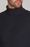 Mens Midweight Cotton Fitted Submariner Roll Neck Jumper Navy-Jumper-Paul James Knitwear-S-Navy-Urbanheer