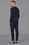 Mens Midweight Cotton Knitted Sweatshirt-Sweatshirt-Paul James Knitwear-S-Navy-Urbanheer