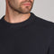 Mens Midweight Cotton Ribbed Crew Neck Jumper-Jumper-Paul James Knitwear-S-Navy-Urbanheer