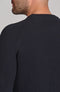 Mens Midweight Cotton Ribbed Crew Neck Jumper-Jumper-Paul James Knitwear-S-Navy-Urbanheer
