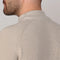 Mens Midweight Cotton Ribbed Mock Turtle Neck Jumper Birch-Jumper-Paul James Knitwear-S-Birch-Urbanheer