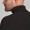 Mens Midweight Cotton Ribbed Roll Neck Jumper Black-Jumper-Paul James Knitwear-S-Black-Urbanheer