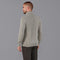 Mens Midweight Cotton Roll Neck Cable Jumper Fawn-Jumper-Paul James Knitwear-S-Fawn-Urbanheer
