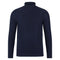 Mens Midweight Cotton Roll Neck Cable Jumper Navy-Jumper-Paul James Knitwear-S-Navy-Urbanheer