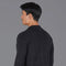 Mens Midweight Cotton Work Shirt Black-Jacket-Paul James Knitwear-S-Urbanheer