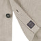 Mens Midweight Cotton Work Shirt Fawn-Jacket-Paul James Knitwear-S-Urbanheer