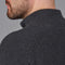 Mens Midweight Cotton Zip Neck Jumper Anthracite Grey-Jumper-Paul James Knitwear-S-Urbanheer