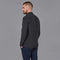Mens Midweight Cotton Zip Neck Jumper Anthracite Grey-Jumper-Paul James Knitwear-S-Urbanheer