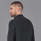 Mens Midweight Cotton Zip Neck Jumper Anthracite Grey-Jumper-Paul James Knitwear-S-Urbanheer