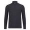 Mens Midweight Cotton Zip Neck Jumper Navy-Jumper-Paul James Knitwear-S-Urbanheer