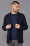Mens Organic Cotton Crew Neck Jumper-Jumper-Paul James Knitwear-S-Marine-Urbanheer