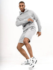 Mens Organic Cotton Hoodie-Hoodies-Universal Performance-Grey-Urbanheer