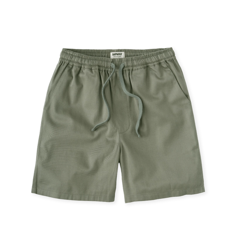Men's Sandbar Drawstring Shorts Olive-Shorts-Rapanui Clothing-M-Olive-Urbanheer