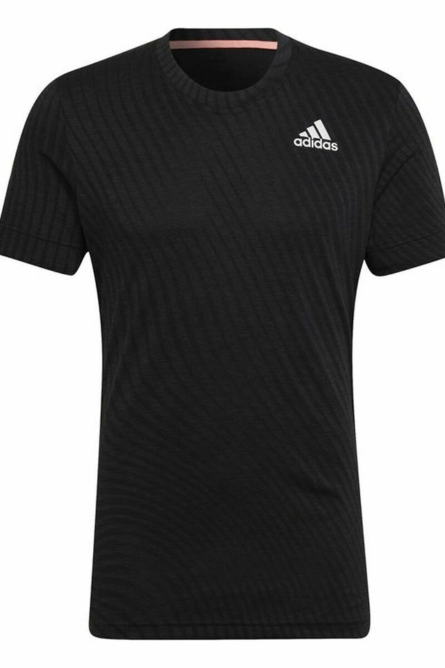 Men’s Short Sleeve T-Shirt Adidas Freelift Black-Fashion | Accessories > Clothes and Shoes > T-shirts-Adidas-Urbanheer