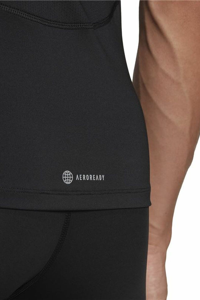 Men’s Short Sleeve T-Shirt Adidas Graphic Black-Sports | Fitness > Sports material and equipment > Sports t-shirts-Adidas-Urbanheer