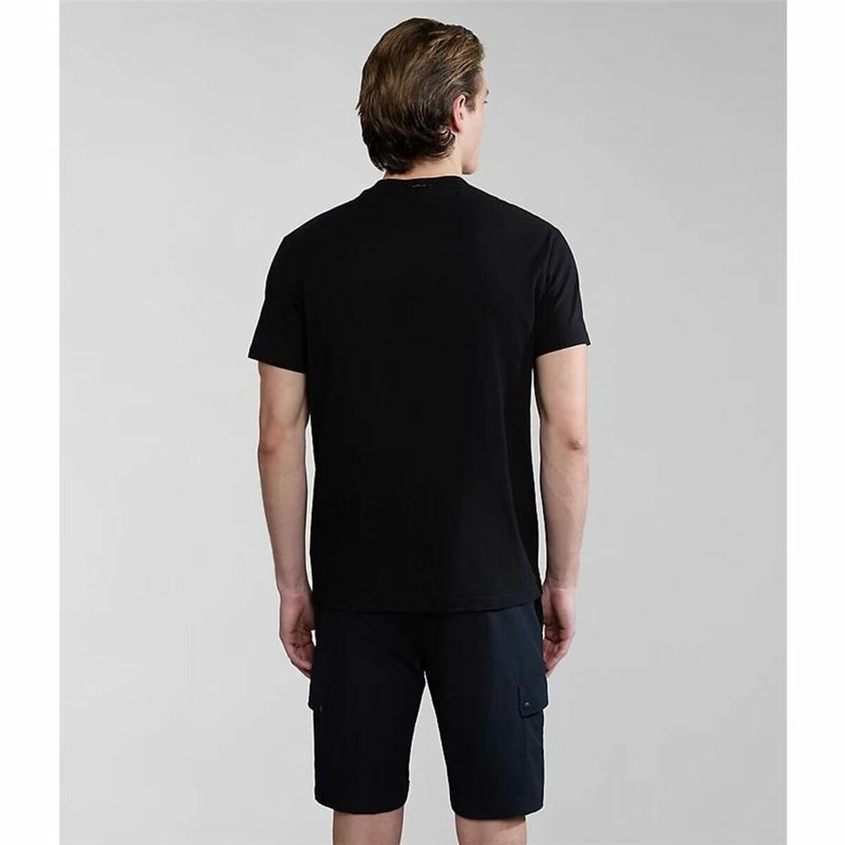 Men’s Short Sleeve T-Shirt Napapjiri S-Bollo Black-Sports | Fitness > Sports material and equipment > Sports t-shirts-Napapjiri-M-Urbanheer