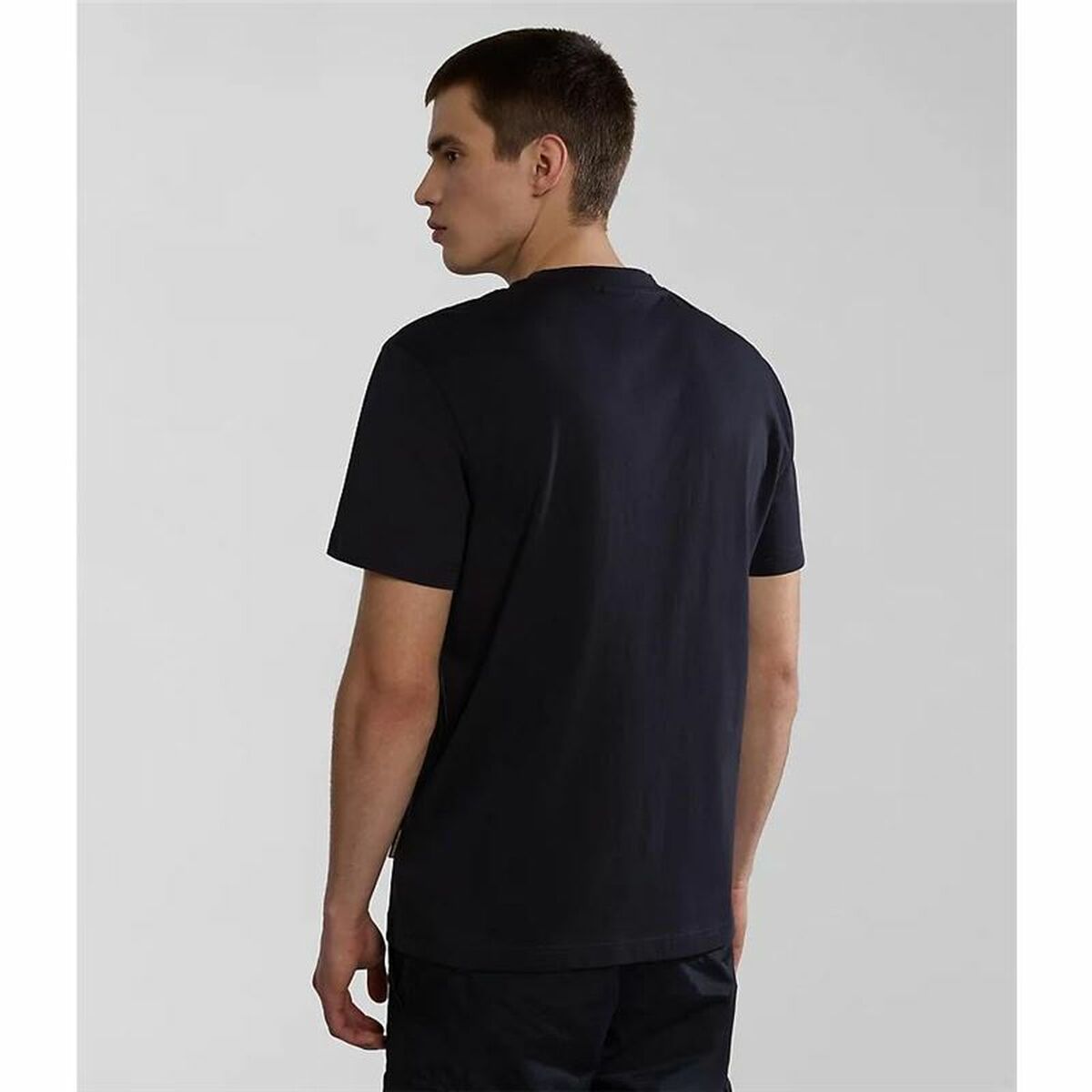 Men’s Short Sleeve T-Shirt Napapjiri S-Faber Black-Sports | Fitness > Sports material and equipment > Sports t-shirts-Napapjiri-XL-Urbanheer