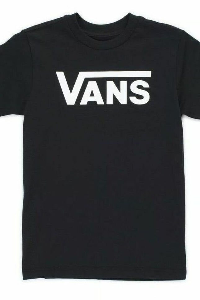 Men’s Short Sleeve T-Shirt Vans Drop V Black-Sports | Fitness > Sports material and equipment > Sports t-shirts-Vans-Urbanheer
