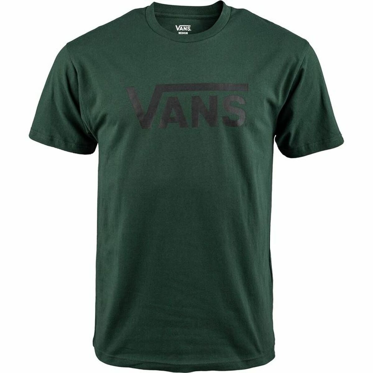 Men’s Short Sleeve T-Shirt Vans Vans Drop V-B M Green Green-Sports | Fitness > Sports material and equipment > Sports t-shirts-Vans-XS-Urbanheer