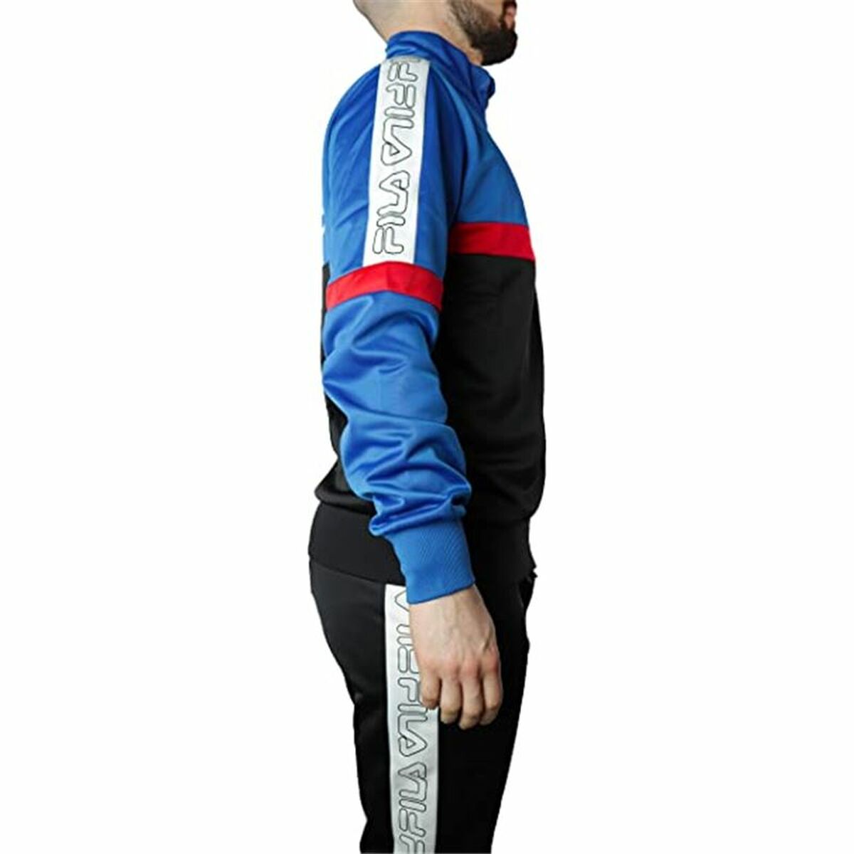 Men's Sports Jacket Fila Leo Trak Blue-Sports | Fitness > Sports material and equipment > Sports Jackets-Fila-S-Urbanheer