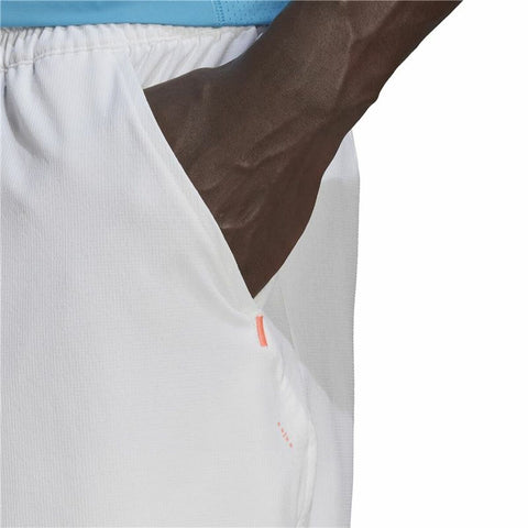 Men's Sports Shorts Adidas Ergo White-Sports | Fitness > Sports material and equipment > Sports Trousers-Adidas-XL-Urbanheer