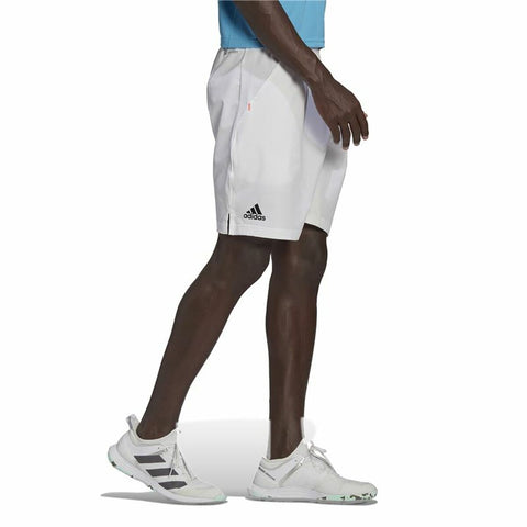 Men's Sports Shorts Adidas Ergo White-Sports | Fitness > Sports material and equipment > Sports Trousers-Adidas-XL-Urbanheer