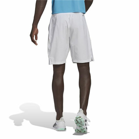 Men's Sports Shorts Adidas Ergo White-Sports | Fitness > Sports material and equipment > Sports Trousers-Adidas-XL-Urbanheer