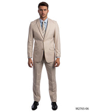 Mens Suits 2PC-Suit & Dress Pants Tan Slim Fit-Suits-Suits America-34R/28W-Tan-Urbanheer