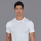 Mens Superfine Mercerised Cotton Knitted T-Shirt White-T-Shirt-Paul James Knitwear-S-White-Urbanheer