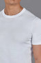 Mens Superfine Mercerised Cotton Knitted T-Shirt White-T-Shirt-Paul James Knitwear-S-White-Urbanheer