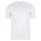 Mens Superfine Mercerised Cotton V Neck Knitted T-Shirt White-T-Shirt-Paul James Knitwear-S-White-Urbanheer
