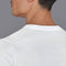 Mens Superfine Mercerised Cotton V Neck Knitted T-Shirt White-T-Shirt-Paul James Knitwear-S-White-Urbanheer
