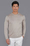 Mens Superfine Merino Silk Crew Neck Jumper-Jumper-Paul James Knitwear-M-Urbanheer