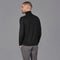 Mens Superfine Merino Silk Roll Neck Jumper Black-Jumper-Paul James Knitwear-S-Urbanheer