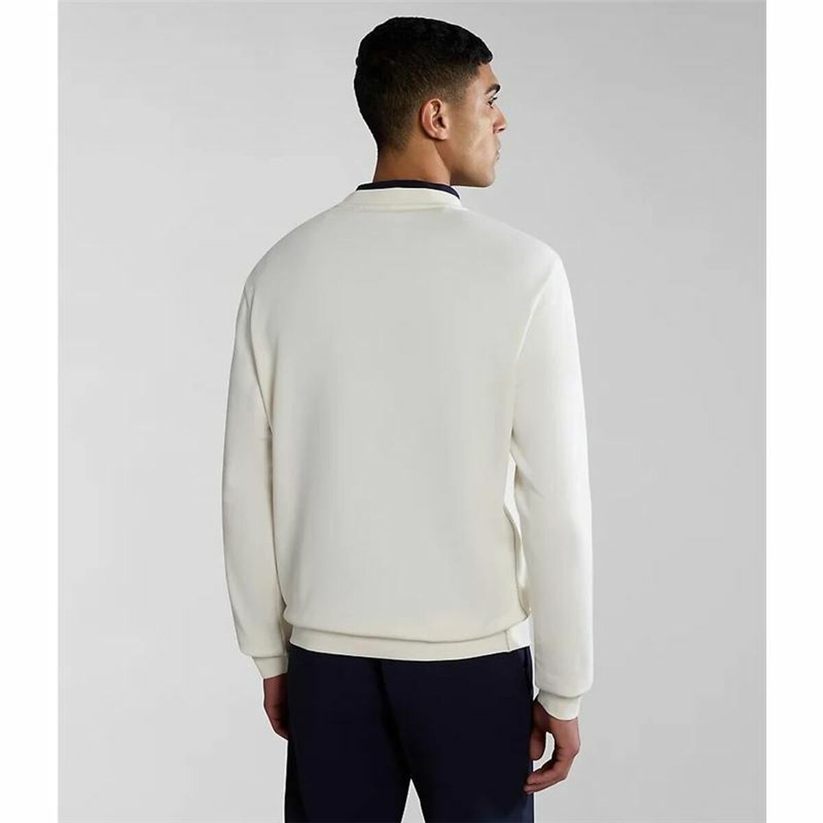 Men’s Sweatshirt without Hood Napapjiri B-Aylmer C White-Sports | Fitness > Sports material and equipment > Sports sweatshirts-Napapjiri-XL-Urbanheer