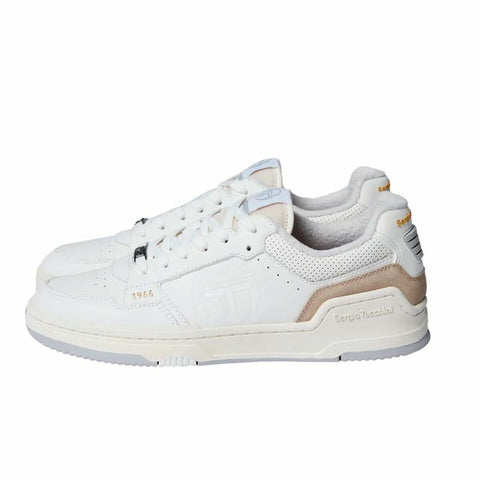 Men's Trainers Sergio Tacchini Prime Shot Da Ultra White-Fashion | Accessories > Clothes and Shoes > Sports shoes-Sergio Tacchini-45-Urbanheer