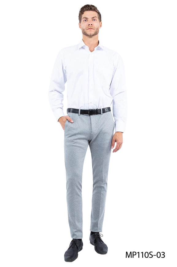 Mens Trousers Super Comfort Flex Dress Pants, Knit Grey from Suits Mens Trousers Super Comfort Flex Dress Pants, Knit Grey from Suits